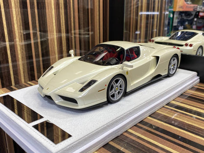 GAVIN Ferrari Enzo - White (1/18 Resin Model)|Sold in Dturman.com Dubai UAE.