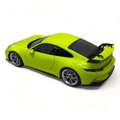 NOREV Porsche 911 GT3 - Acid Green (2021, 1/18 Scale)|Sold in Dturman.com Dubai UAE.