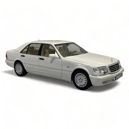 NOREV Mercedes Benz S320 - White (1977, 1/18 Scale)|Sold in Dturman.com Dubai UAE.