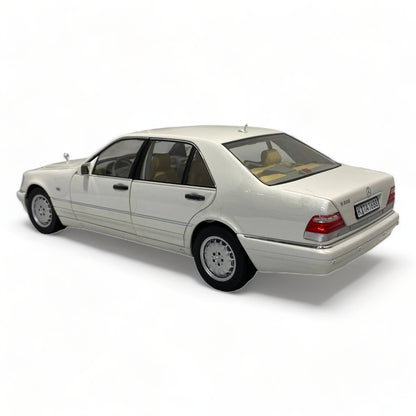 NOREV Mercedes Benz S320 - White (1977, 1/18 Scale)|Sold in Dturman.com Dubai UAE.