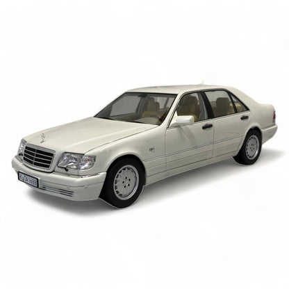 NOREV Mercedes Benz S320 - White (1977, 1/18 Scale)|Sold in Dturman.com Dubai UAE.