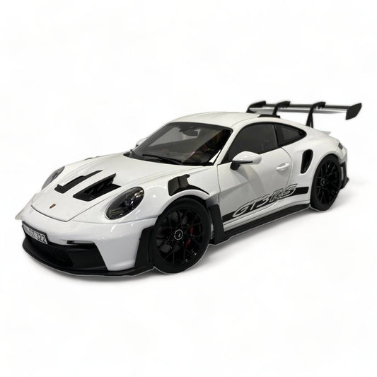 Norev Porsche 911 GT3 RS 1/18 Diecast - Classic White (2022)|Sold in Dturman.com Dubai UAE.