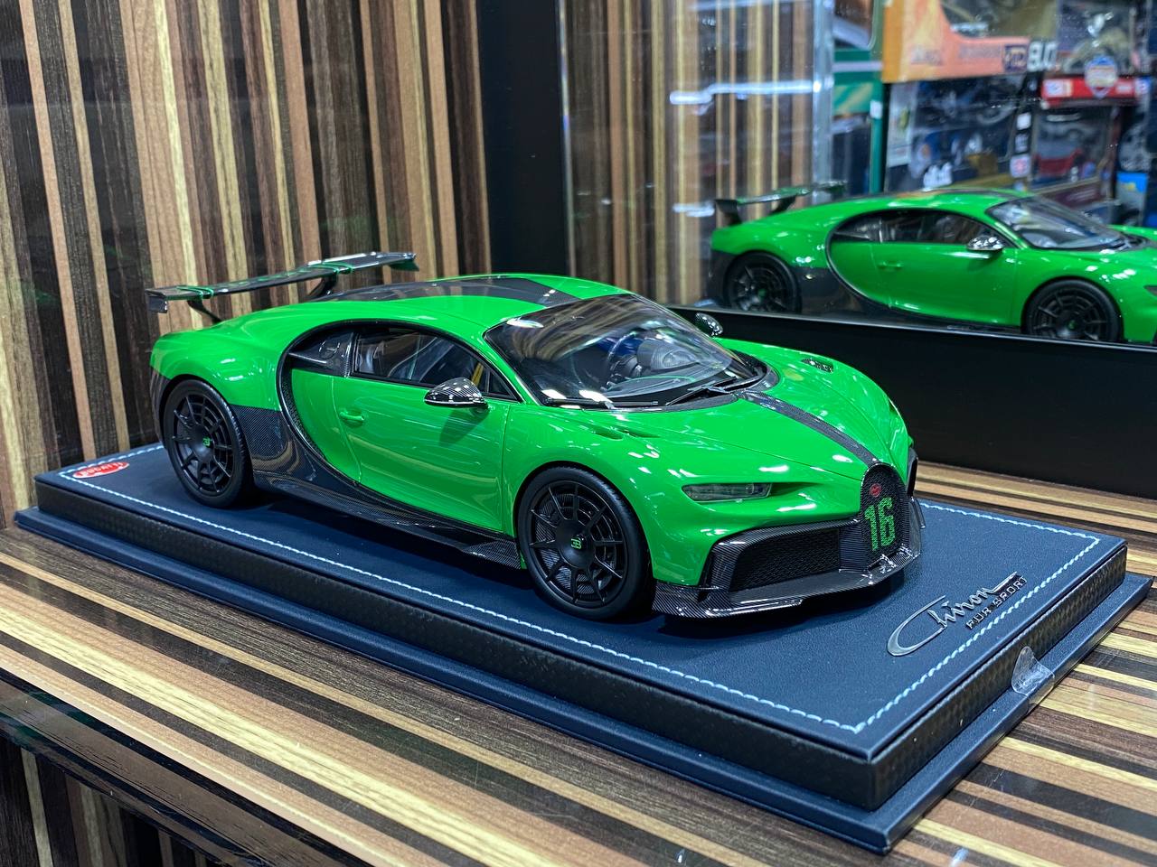 MR Collection Models Bugatti Chiron Pur Sport-Limited Edition Resin Model 1/18|Sold in Dturman.com Dubai UAE.