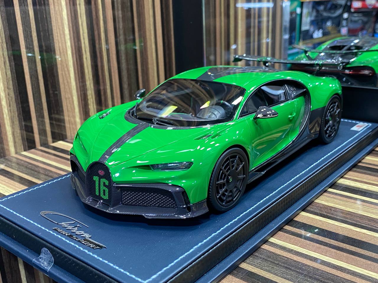 MR Collection Models Bugatti Chiron Pur Sport-Limited Edition Resin Model 1/18|Sold in Dturman.com Dubai UAE.