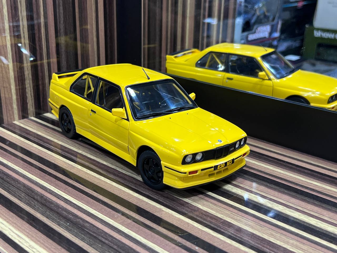 1/18 Diecast BMW M3 E30 Solido Miniature Model Car - Diecast model car by dturman.com - Solido|Sold in Dturman.com Dubai UAE.