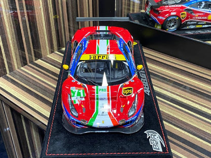 1/18 Diecast Ferrari 488 GTE Le Mans 2020 BBR Scale Model Car - Diecast model car by dturman.com - BBR|Sold in Dturman.com Dubai UAE.