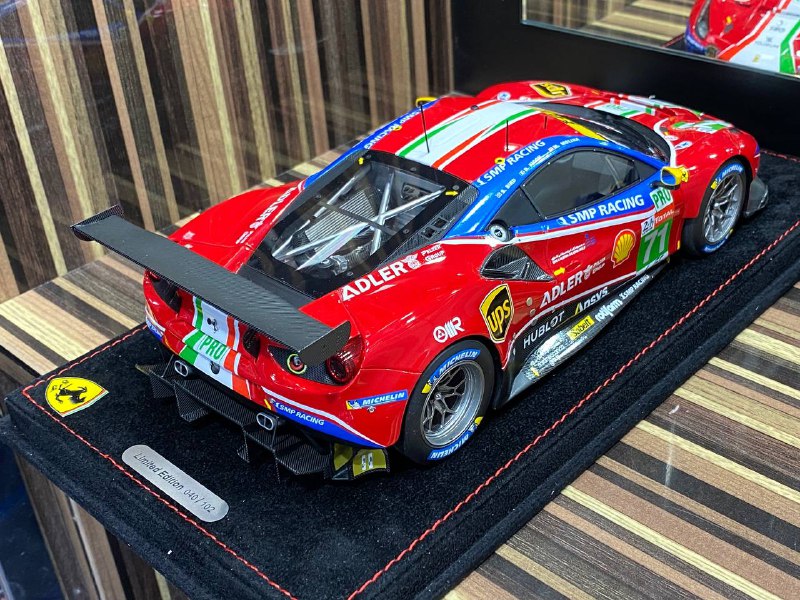 1/18 Diecast Ferrari 488 GTE Le Mans 2020 BBR Scale Model Car - Diecast model car by dturman.com - BBR|Sold in Dturman.com Dubai UAE.