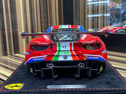 1/18 Diecast Ferrari 488 GTE Le Mans 2020 BBR Scale Model Car - Diecast model car by dturman.com - BBR|Sold in Dturman.com Dubai UAE.