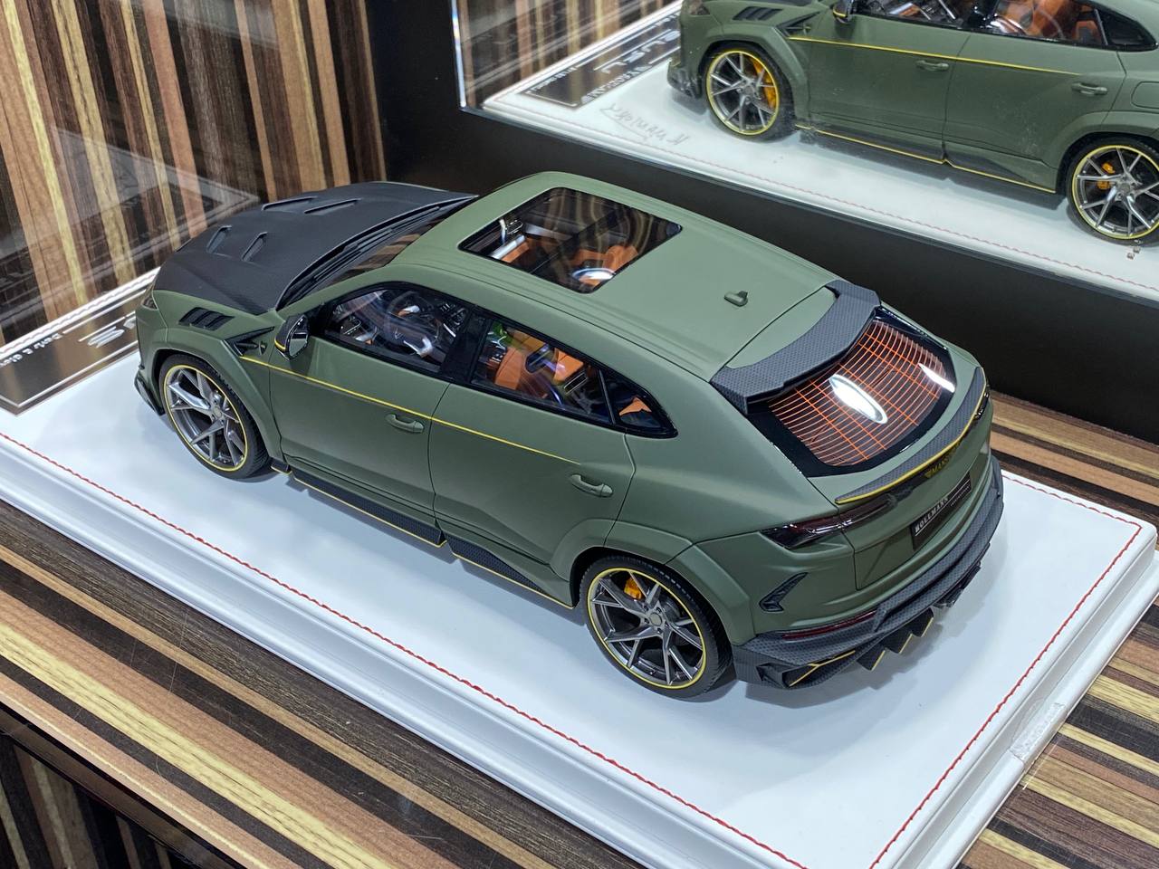 1/18 Resin Lamborghini Urus MANSORY Dark Green by Davis & Giovanni|Sold in Dturman.com Dubai UAE.