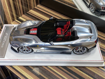 1/18 Ferrari F12 TRS Silver Model Car by Davis & Giovanni|Sold in Dturman.com Dubai UAE.