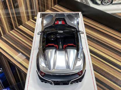 1/18 Ferrari F12 TRS Silver Model Car by Davis & Giovanni|Sold in Dturman.com Dubai UAE.