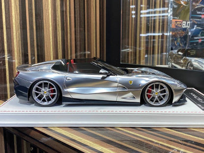 1/18 Ferrari F12 TRS Silver Model Car by Davis & Giovanni|Sold in Dturman.com Dubai UAE.