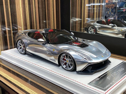 1/18 Ferrari F12 TRS Silver Model Car by Davis & Giovanni|Sold in Dturman.com Dubai UAE.