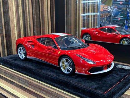 1/18 Diecast Ferrari 488 GTB BBR Scale Model Car - Diecast model car by dturman.com - BBR|Sold in Dturman.com Dubai UAE.