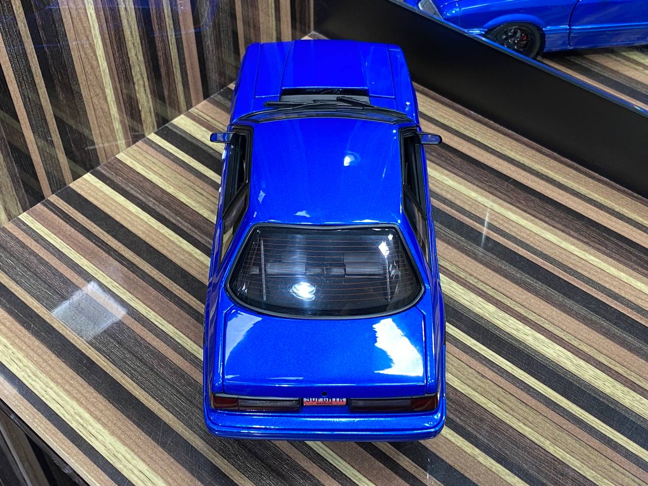 1/18 Ford Mustang 1990 blue by GMP Model Car|Sold in Dturman.com Dubai UAE.