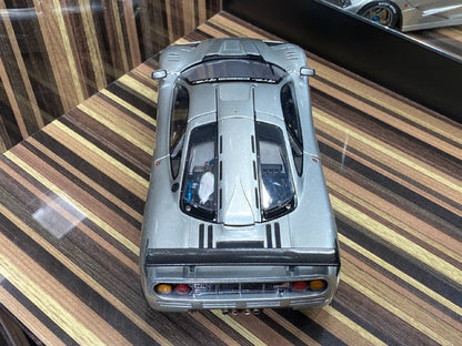 1/18 Diecast McLaren F1 GTR 1996 Silver Model Car|Sold in Dturman.com Dubai UAE.