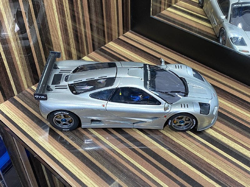 1/18 Diecast McLaren F1 GTR 1996 Silver Model Car|Sold in Dturman.com Dubai UAE.