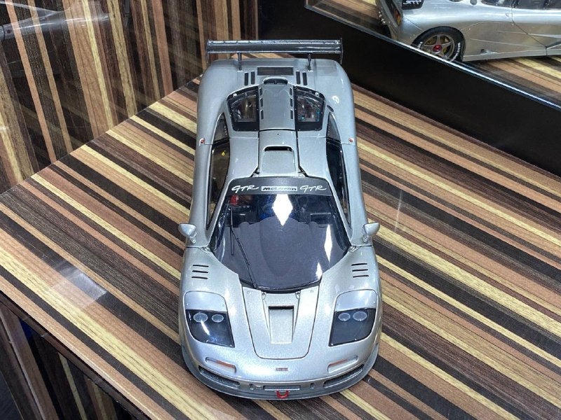 1/18 Diecast McLaren F1 GTR 1996 Silver Model Car|Sold in Dturman.com Dubai UAE.