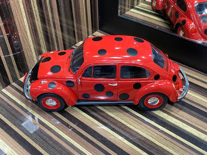 1/18 Diecast Volkswagen Beetle Kafer 1303 "Marienkafer" Red Solido Model Car|Sold in Dturman.com Dubai UAE.