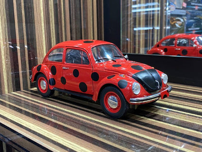 1/18 Diecast Volkswagen Beetle Kafer 1303 "Marienkafer" Red Solido Model Car|Sold in Dturman.com Dubai UAE.