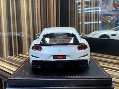 1/18 Ferrari GTC4 LUSSO Runner White Model Car|Sold in Dturman.com Dubai UAE.