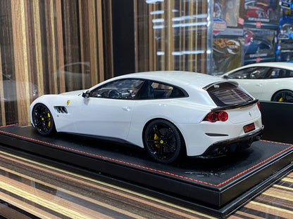 1/18 Ferrari GTC4 LUSSO Runner White Model Car|Sold in Dturman.com Dubai UAE.