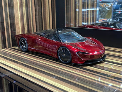 1/18 Diecast McLaren Speedtail Red AUTOart Scale Model Car|Sold in Dturman.com Dubai UAE.