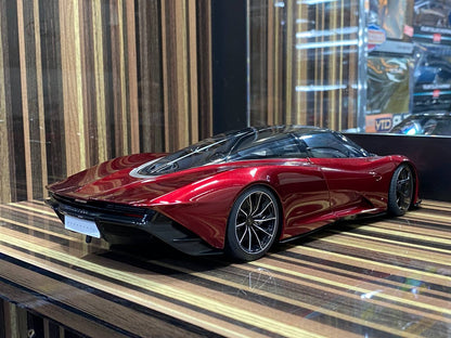 1/18 Diecast McLaren Speedtail Red AUTOart Scale Model Car|Sold in Dturman.com Dubai UAE.