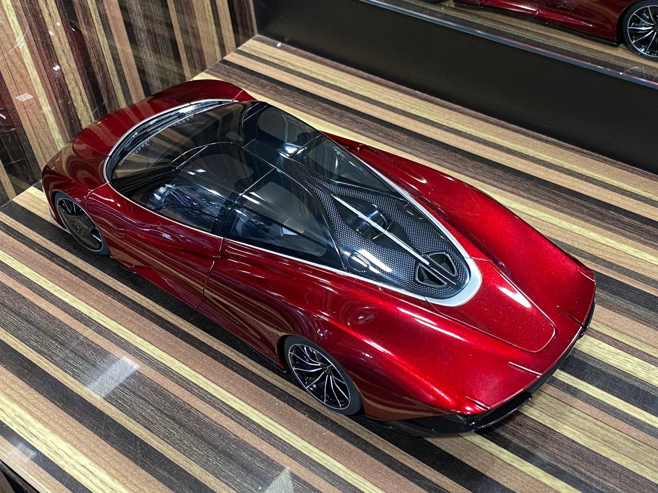 1/18 Diecast McLaren Speedtail Red AUTOart Scale Model Car|Sold in Dturman.com Dubai UAE.