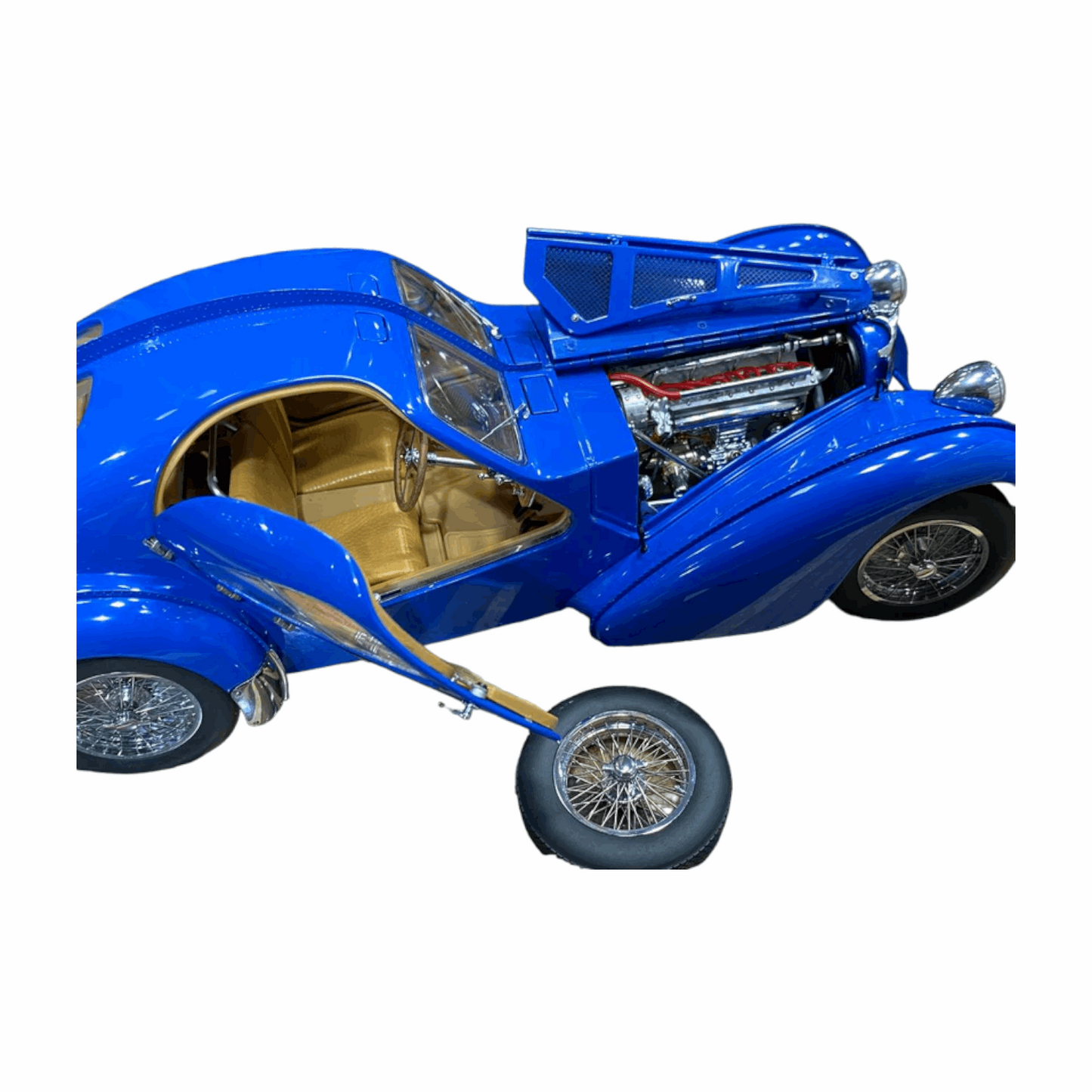 1/18 Bugatti 57S Atlantic 1938 Blue by AUTOart Scale Model Car|Sold in Dturman.com Dubai UAE.