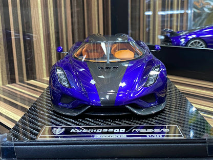 1/18 Diecast Koenigsegg Regera Fronti Art Blue Miniature Car|Sold in Dturman.com Dubai UAE.