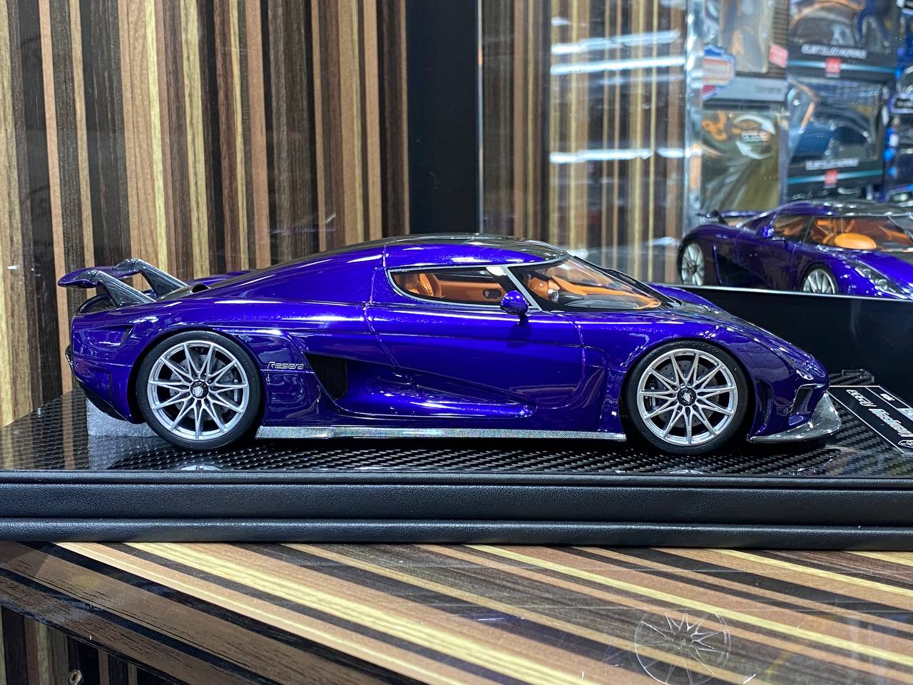 1/18 Diecast Koenigsegg Regera Fronti Art Blue Miniature Car|Sold in Dturman.com Dubai UAE.