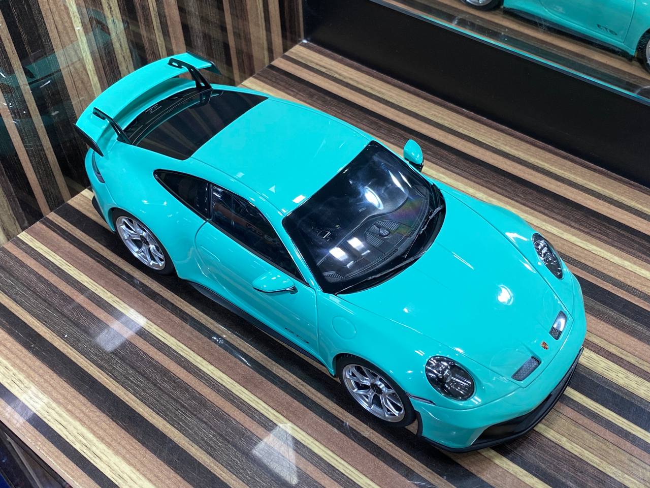 1/18 Diecast Porsche 911 GT3 Mint Norev Scale Model Car|Sold in Dturman.com Dubai UAE.