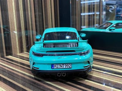 1/18 Diecast Porsche 911 GT3 Mint Norev Scale Model Car|Sold in Dturman.com Dubai UAE.