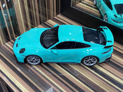 1/18 Diecast Porsche 911 GT3 Mint Norev Scale Model Car|Sold in Dturman.com Dubai UAE.