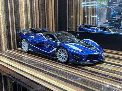 1/18 Diecast Ferrari FXX K EVO #27 Bburago Scale Model Car - Diecast model car by dturman.com - Bburago|Sold in Dturman.com Dubai UAE.