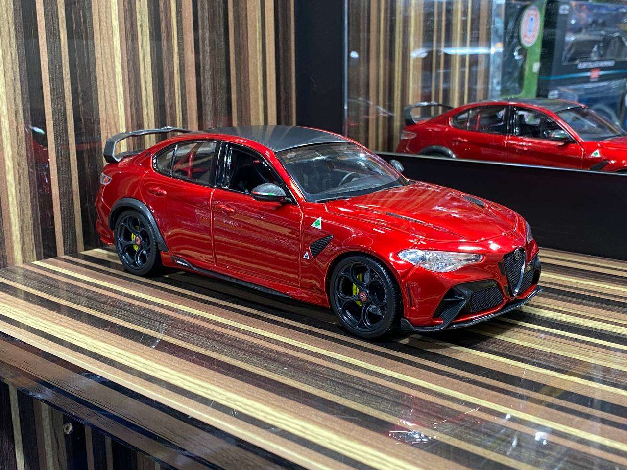 1/18 Diecast Alfa Romeo Giulia GTAm 2020 Bburago Scale Model Car|Sold in Dturman.com Dubai UAE.