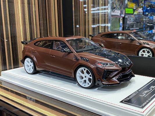 1/18 Resin Lamborghini Urus MANSORY Davis & Giovanni Gloss Brown|Sold in Dturman.com Dubai UAE.