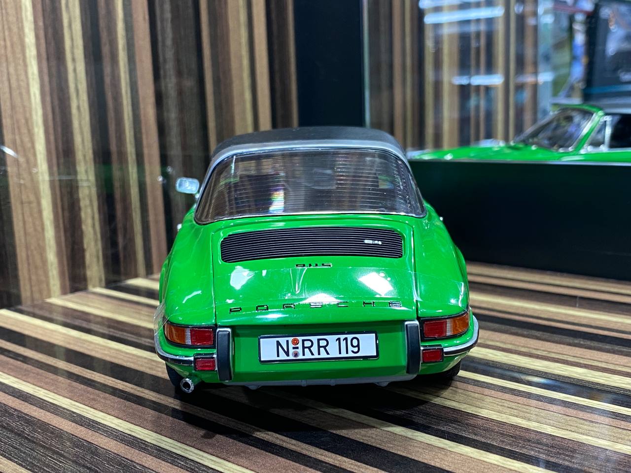 1/18 Porsche 911 S Targa Green Model Car by Schuco|Sold in Dturman.com Dubai UAE.