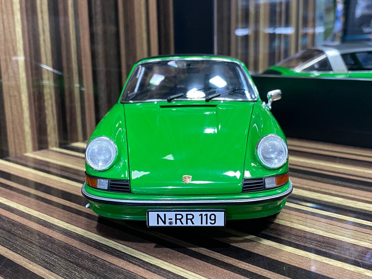 1/18 Porsche 911 S Targa Green Model Car by Schuco|Sold in Dturman.com Dubai UAE.