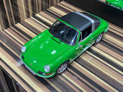 1/18 Porsche 911 S Targa Green Model Car by Schuco|Sold in Dturman.com Dubai UAE.