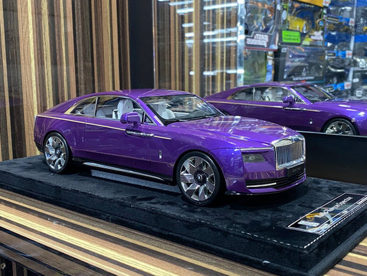 1/18 Rolls-Royce Spectre  Purple Rolls-Royce Motor Cars|Sold in Dturman.com Dubai UAE.