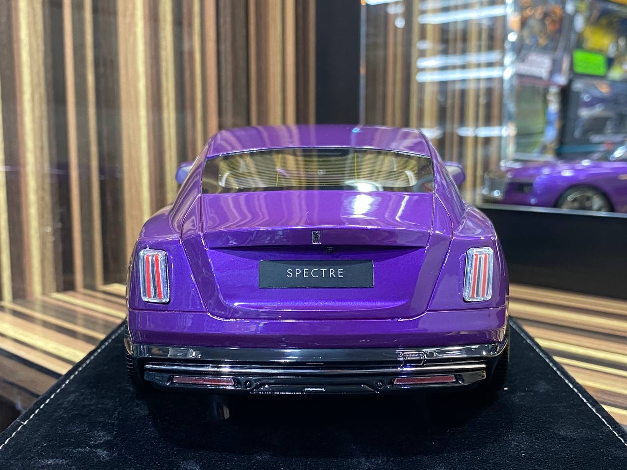 1/18 Rolls-Royce Spectre  Purple Rolls-Royce Motor Cars|Sold in Dturman.com Dubai UAE.