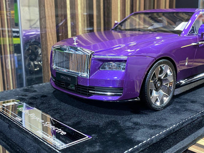 1/18 Rolls-Royce Spectre  Purple Rolls-Royce Motor Cars|Sold in Dturman.com Dubai UAE.