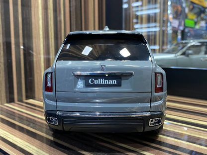 1/18 Diecast Miniature Rolls-Royce Cullinan Grey Silver Rolls Royce Motor Cars Model Car|Sold in Dturman.com Dubai UAE.