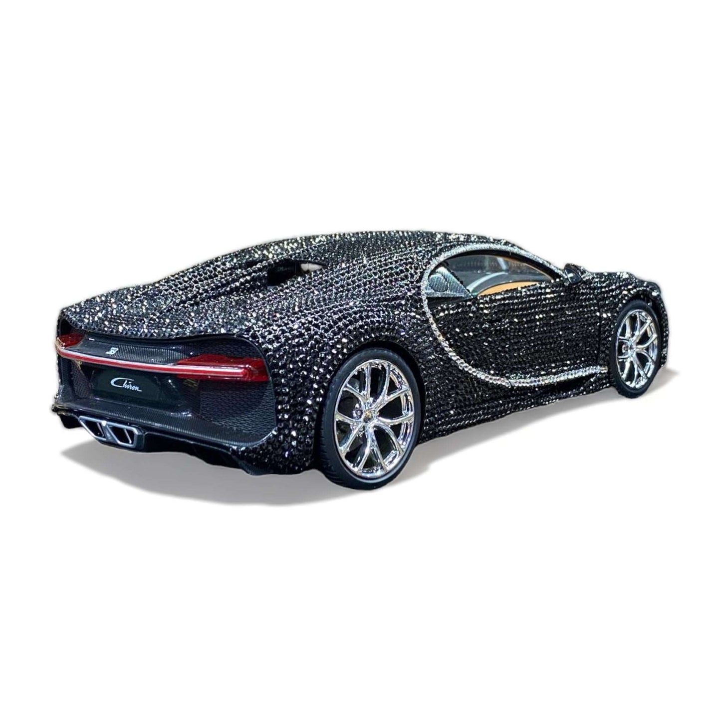 1/18 Diecast Bugatti Chiron Swarovski Crystal color Limited Edition - Bburago Scale Model Car|Sold in Dturman.com Dubai UAE.