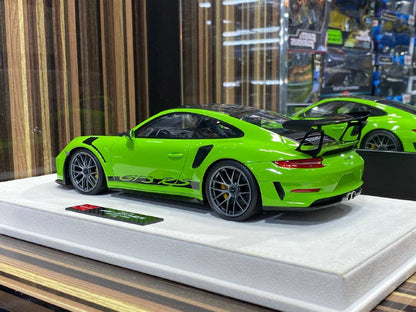 1/18 Porsche 911 GT3 RS 2018 Lizard Green Make Up|Sold in Dturman.com Dubai UAE.