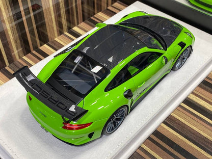 1/18 Porsche 911 GT3 RS 2018 Lizard Green Make Up|Sold in Dturman.com Dubai UAE.