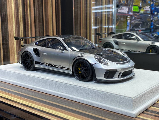 1/18 Porsche 911 GT3 RS 992.1 silver metallic by Make Up|Sold in Dturman.com Dubai UAE.