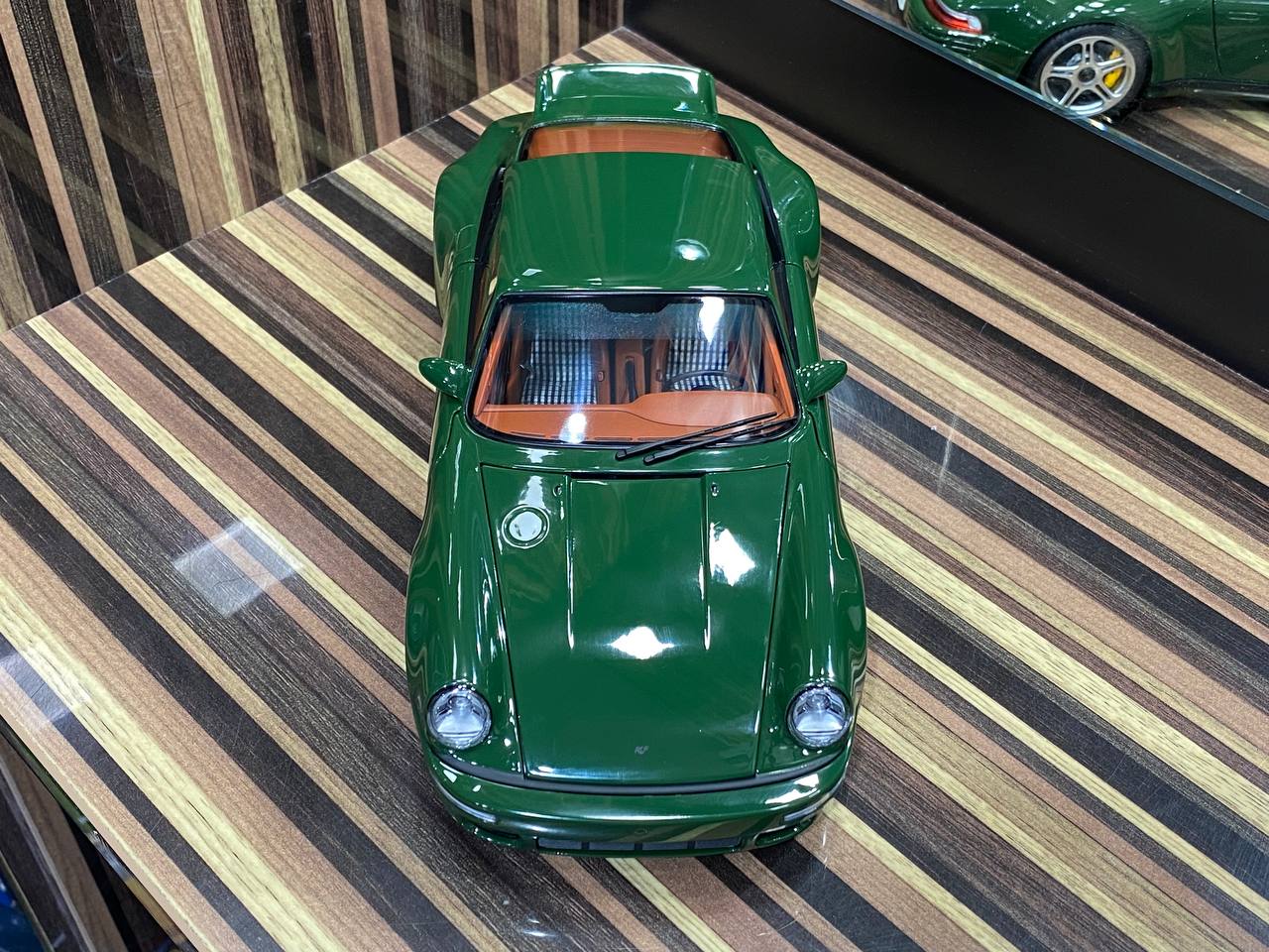 1/18 diecast Porsche RUF SCR Irish Green 2018 by Almost Real Scale Model Car|Sold in Dturman.com Dubai UAE.